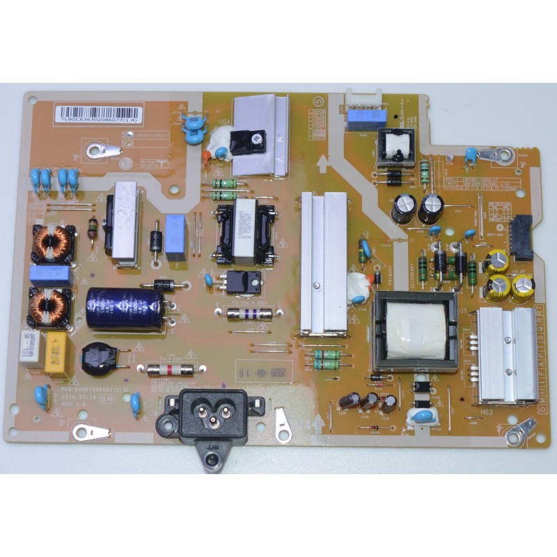 Lg Eay Power Supply Board Tv Parts Canada Shop All Tv Parts