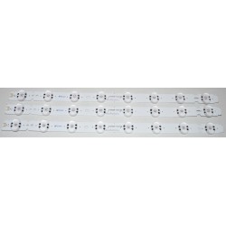 LG EAV63992801 LED BACKLIGHT STRIPS (3)- NEW FOR 50UK6300BUB, 50UK6520PSA, 50UK6500AUA