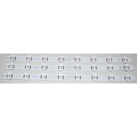 LG EAV63992801 LED BACKLIGHT STRIPS (3)- NEW FOR 50UK6300BUB, 50UK6520PSA, 50UK6500AUA