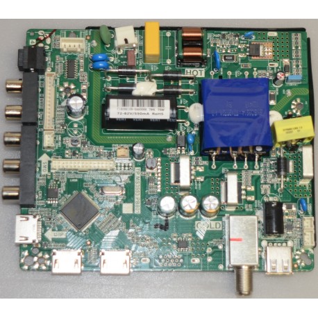 Coby 002-LT23-7612-00R Main Board for TFTV3925 Version 1
