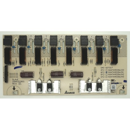 Sharp RUNTKA539WJN1 (DAC-60T017 BF) Backlight Inverter Slave