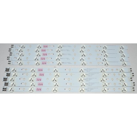 SAMSUNG BN96-24089A, BN96-24090A LED STRIPS - (10) , UN40EH6000M , UN40EH5300G , UN40EH5000G , UN40EH6030G , UN40EH6050F