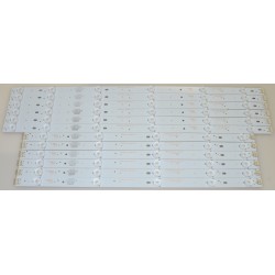 HAIER/RCA 303XJ480033/303XJ480034 LED STRIPS - 12 STRIPS