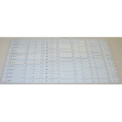 HAIER 30355007202 LED STRIPS - 14 STRIPS , 55E3500C , PLED5529A-F A1505 , 55E3500B , LT-55EM75 , 55E3500C