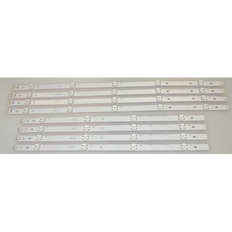 LG 49UF6400-UA REV01 LED STRIPS - 8 STRIPS