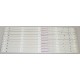 SEIKI MS-L0751 V1 LED STRIPS - 10 STRIPS