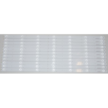 Hisense/Insignia HD550DF-B57/S0 LED Backlight Strips (11) NEW , SVH550AA2_REV05 , 55K20DG , 55K23DGW , 55K23DG , NS-55D550NA15