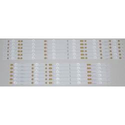 SHARP 500TT65, 500TT66 LED Backlight Strips (12) NEW ,LC-50LB371 , LC-50LB261 , LC-50LB481 , 50PFL6540 , LC-50LB370