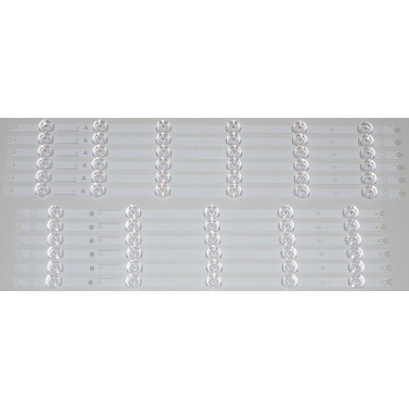 LG 6916L-1720A, 6916L-1721A LED Backlight Strips (12) , 60LB6300 , 60LB7100 , 60LB6500 , 60LF6100