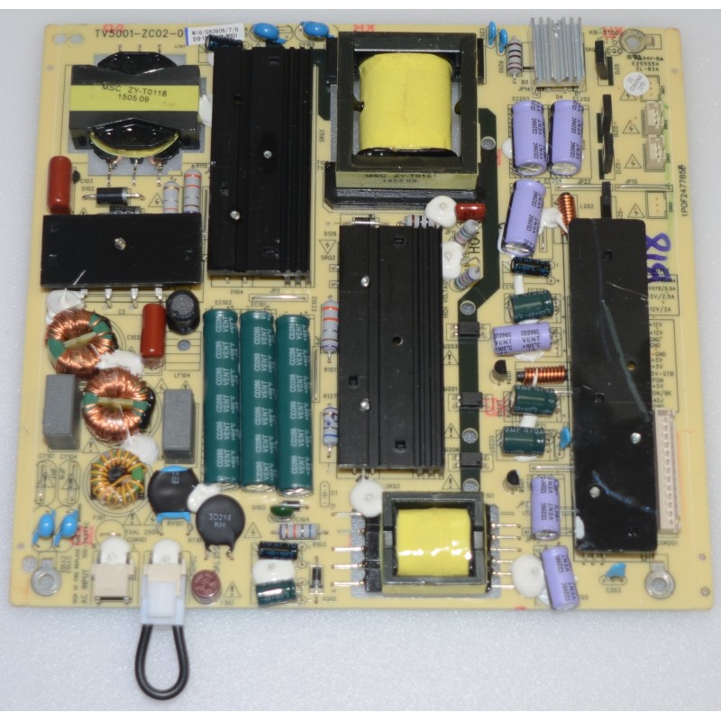 HAIER 514C5001M18 (TV5001ZC0201) POWER SUPPLY BOARD 514C5001M18 Power