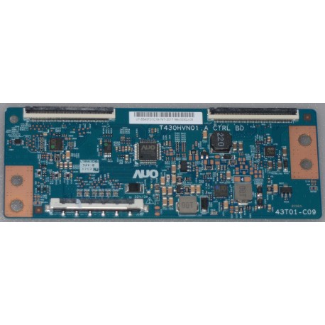 AUO 55.43T01.C18 T-CON BOARD