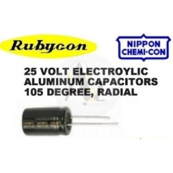 220uF,25V, RADIAL CAPACITOR