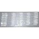 SHARP 1185804 LED BACKLIGHT STRIPS (11) FOR LC-60P62U