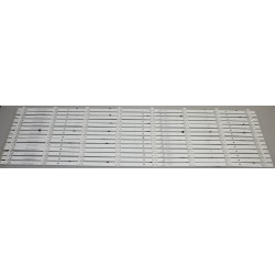SHARP CRH-BX75S3U713030T14088BS-REV1.1 LED BACKLIGHT STRIPS (14)- NEW, LC-75R6004U, 75R6109