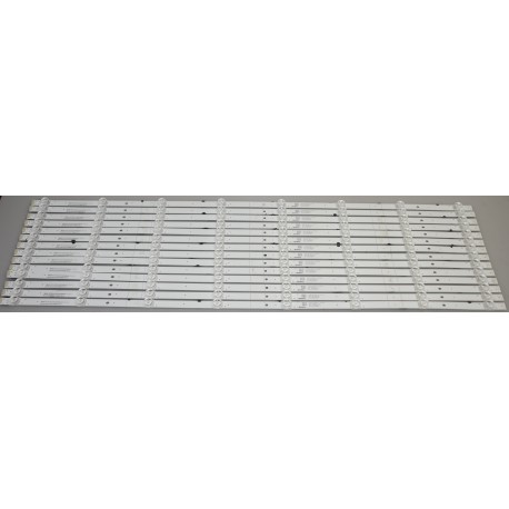 SHARP CRH-BX75S3U713030T14088BS-REV1.1 LED BACKLIGHT STRIPS (14)- NEW, LC-75R6004U, 75R6109