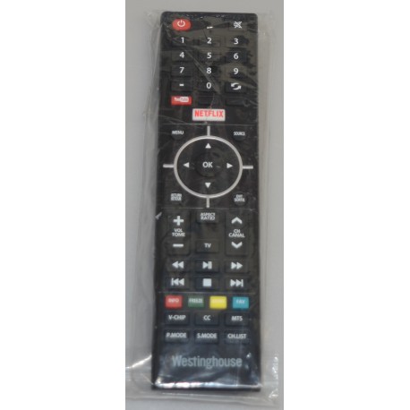 WESTINGHOUSE WD40FBR101 REMOTE CONTROL