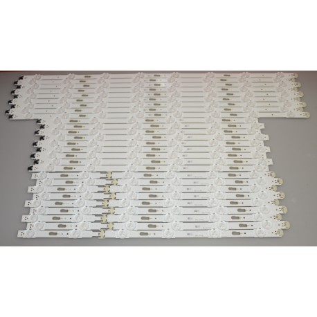 SAMSUNG BN96-34766A / BN96-34767A / BN96-34768A LED STRIPS - 27 STRIPS