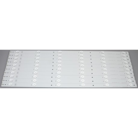 Sharp/Hisense SVH550AF2_6LED_REV02_150410 Replacement LED Backlight NEW , LC-55N6000U , 55H7B , 55H7B2 , 55H7C (10 STRIPS)