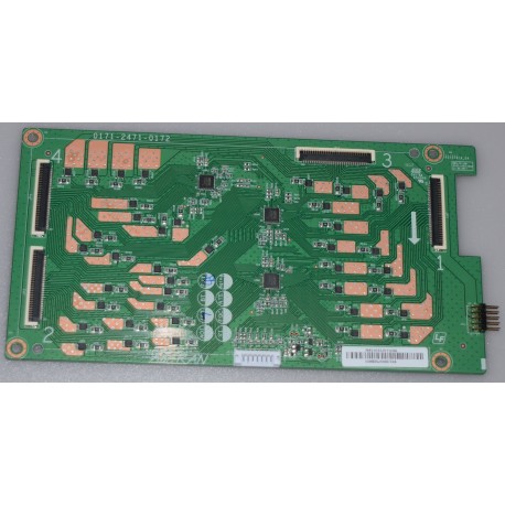 VIZIO 3665-0102-0111 LED DRIVER BOARD