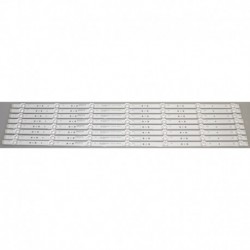 SKYWORTH 5800-W65000-BP00 LED BACKLIGHT STRIPS (8)