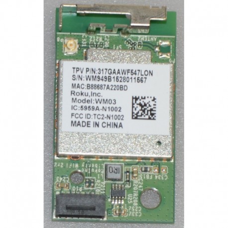 SHARP 317GAAWF547LON WI-FI MODULE