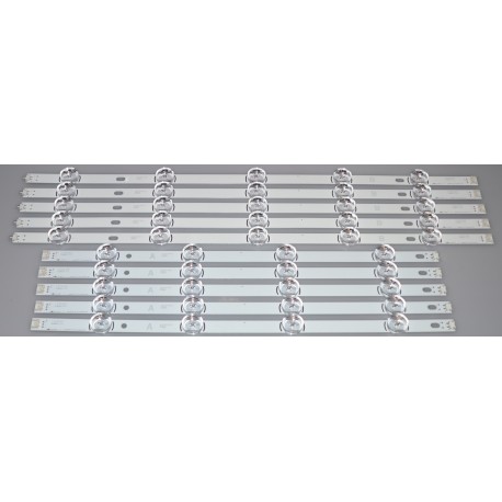 LG 6916L-1788A, 6916L-1789A Replacement LED Backlight Strips (10) ,49LB5500 ,49LB5700 ,49LB5800 ,49LB5500 ,49LB6200 ,49LB5550