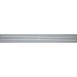 SAMSUNG BN96-45635A LED STRIPS (2)- NEW FOR UN65NU7100, UN65NU6900F, UN65NU7300, UN65RU7300, UN65RU7100, UN65RU7200