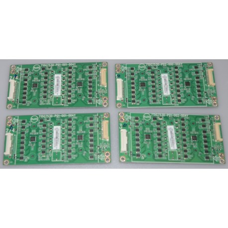 Vizio LNTVFY12ZXXA5/LNTVFY12ZXXA1/LNTVFY12ZXAA1 LED Driver Board Set (