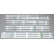 LG LC470DUE-SFR1 / LC470DUG-JFR1 LED BACKLIGHT STRIPS (12)- NEW, 47LN5788, 47LN5400, 47E380S, E470I-A0, 47LN570R