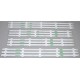 LG/Vizio LC470DUE-SFR1 / LC470DUG-JFR1 LED Backlight Strips Set (12) , 47LN5788 ,47LN5400 , 47E380S ,E470I-A0 , 47LN570R