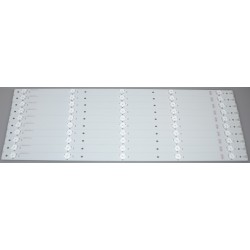 SHARP/HISENSE SVH550AC3 LED BACKLIGHT STRIPS (10)- NEW