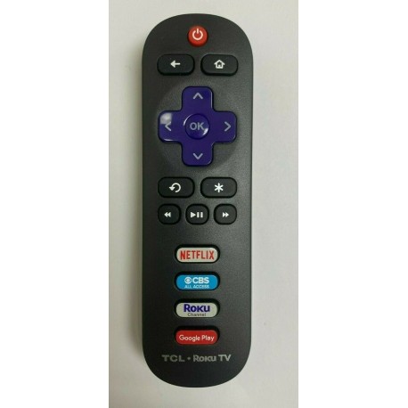 06-IRPT20-TRC280J TCL ROKU REMOTE CONTROL (NEW)