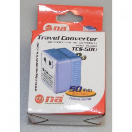 NIPPON AMERICA TCS-50U TRAVEL CONVERTER TCS50U, 784644416082