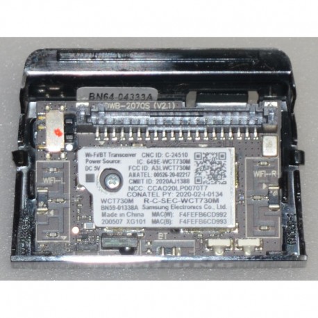 SAMSUNG BN59-01338A IR/POWER BUTTON/WI-FI/BT TRANSCEIVER ASSEMBLY