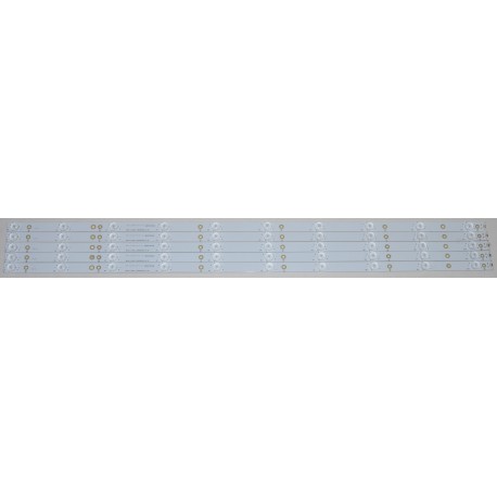 SHARP/INSIGNIA LBM420P1001 LED STRIPS (5) NEW , LC-43LB481 , LC-43LB371 , NS-43DR620NA18 , NS-43DR710CA17 , BDM4350 , BDL4330QL