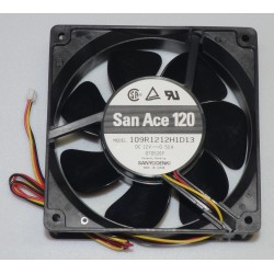 SANYO 109R1212H1D13 12V 0.52A 3 wires Cooling Fan