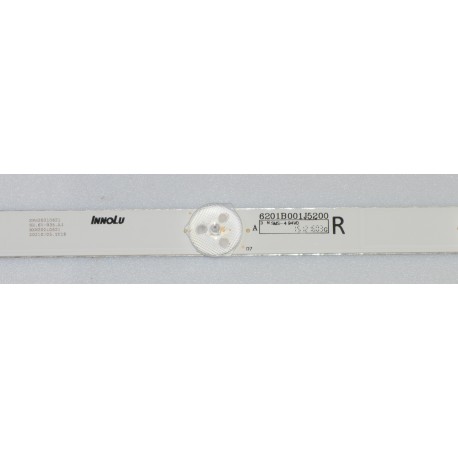 PANASONIC 6201B001J5200 LED BACKLIGHT STRIP - 1 STRIP