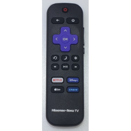 HISENSE 3226001265 ROKU REMOTE CONTROL (NEW)