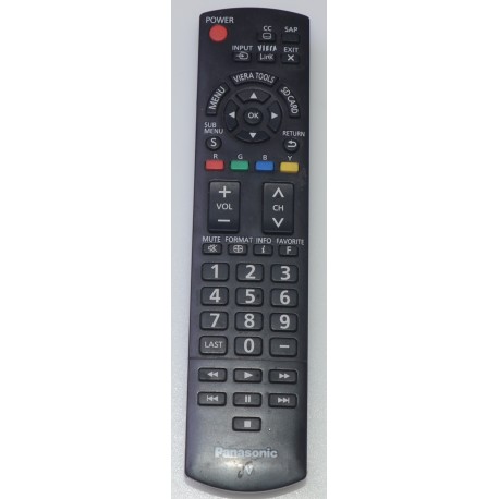 PANASONIC N2QAYB000485 REMOTE CONTROL