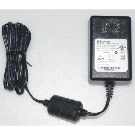 iHOME AS300-120-AA250 AC ADAPTER (NEW)