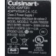 CUISINART YLJXA-T050200 AC ADAPTER