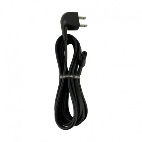 Samsung 3903-001132 Right-Angle 2-Pronged Power Cord (Black)