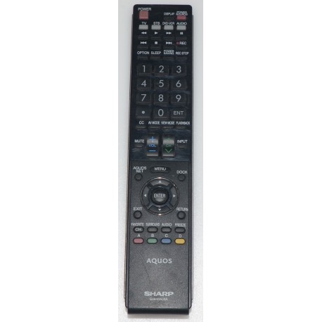 SHARP RRMCGA840WJSA REMOTE CONTROL