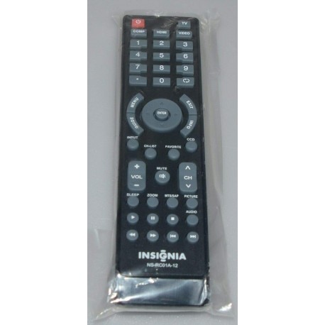 INSIGNIA NS-RC01A-12 REMOTE CONTROL (NEW)