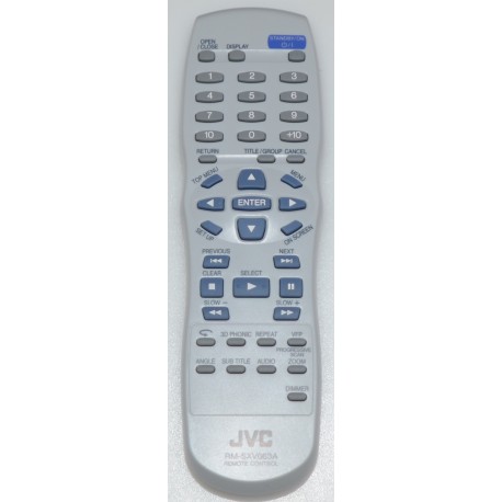 JVC RM-SXV063A REMOTE CONTROL (NEW)