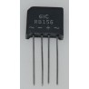 RB156 BRIDGE RECTIFIERS 1.5A, 600V
