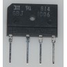 GBJ1006 BRIDGE RECTIFIER 10A 600V