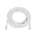 Monoprice Cat6 30ft White Patch Cable, UTP, 24AWG, 550MHz, Pure Bare Copper, Snagless RJ45, Flexboot Series Ethernet Cable