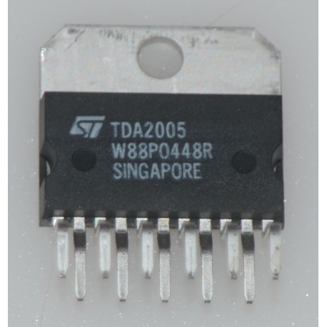TDA2005 - 20 Watt Bridge/Stereo Amplifier IC (NEW)
