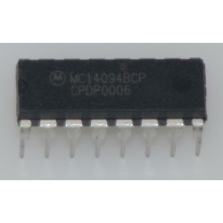 Motorola MC14094BCP Integrated Circuit (NEW)